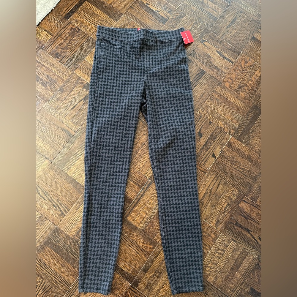 Spanx Jean Ish Leggings - Houndstooth